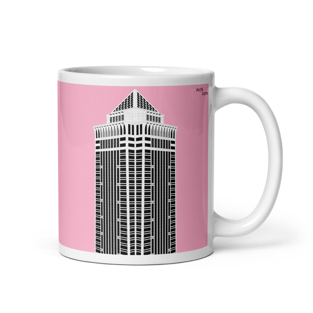 BNY Mellon Center Pink Mugs