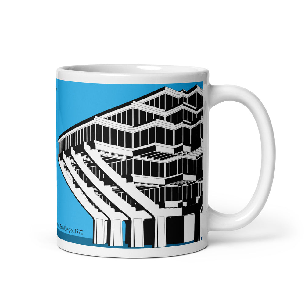 Geisel Library Blue Mugs