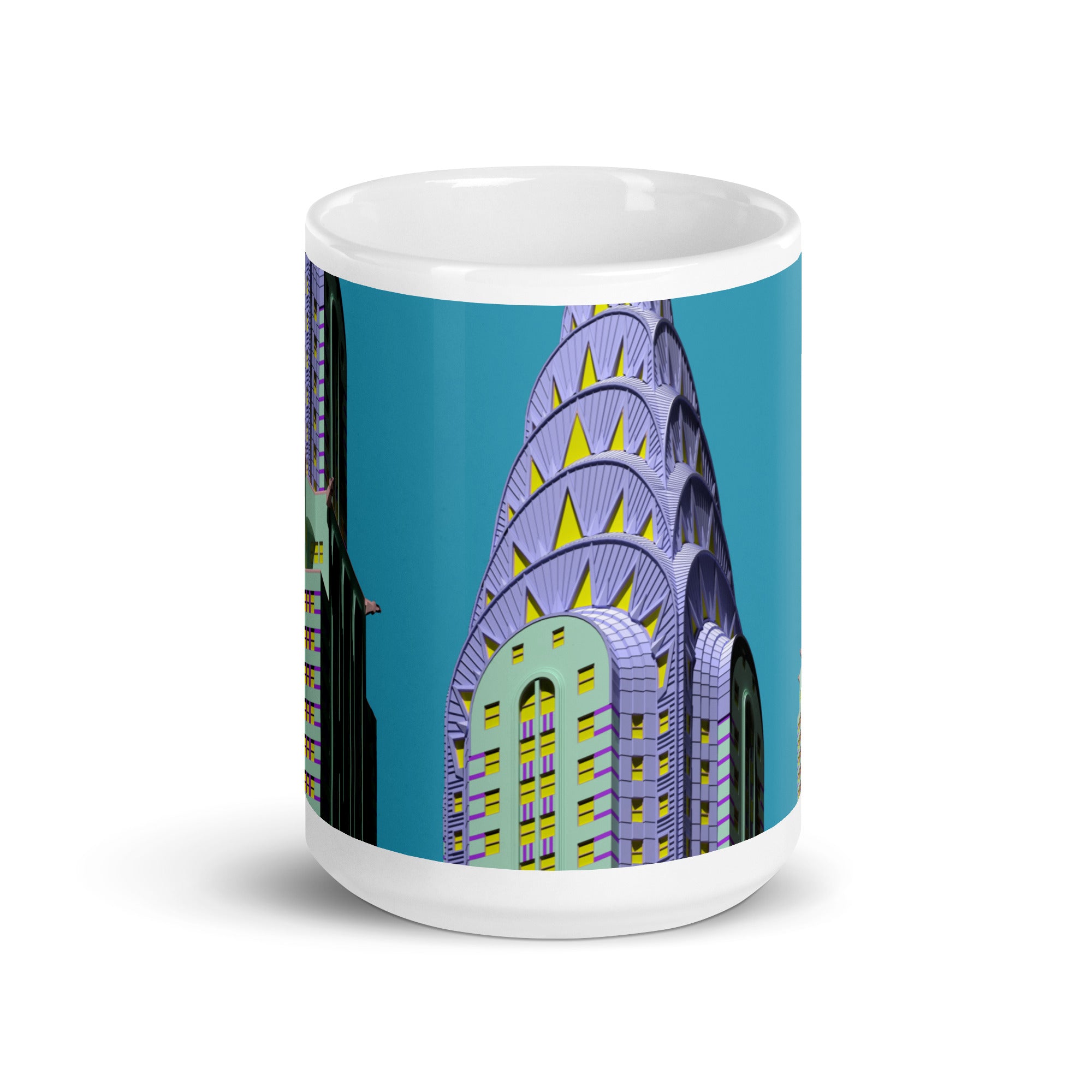 Chrysler Building Colour Mugs