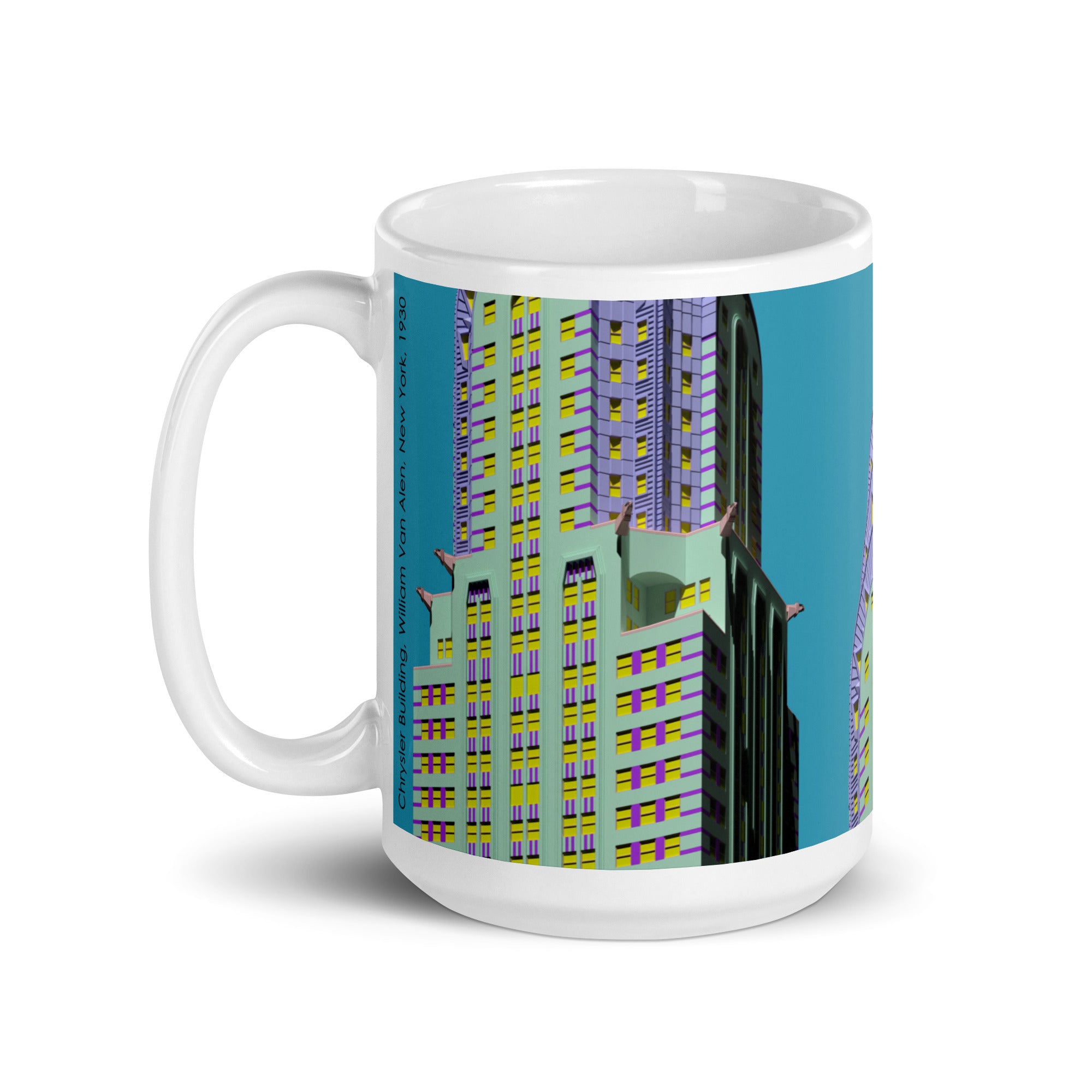 Chrysler Building Colour Mugs