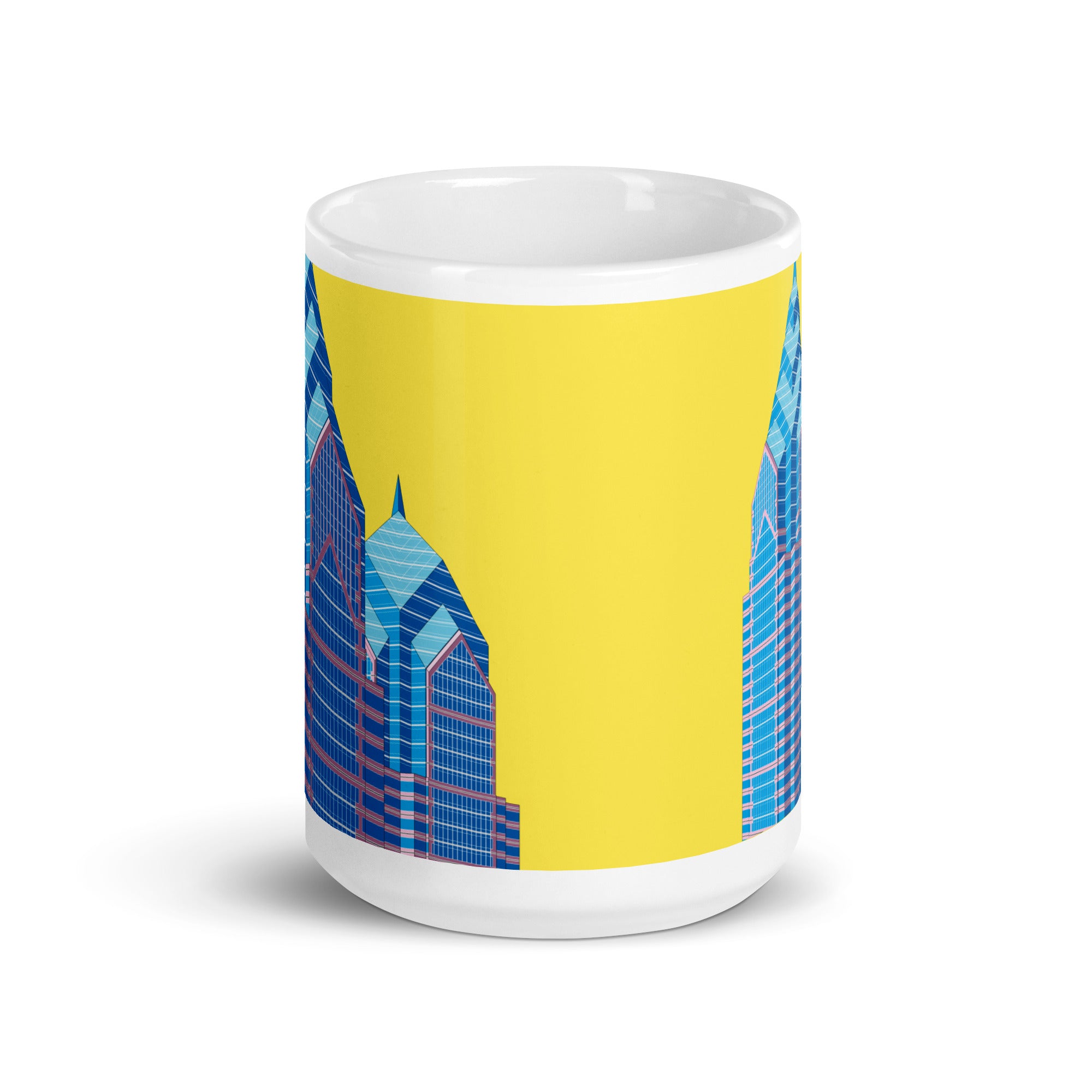 Liberty Place Colour Illustration Mugs