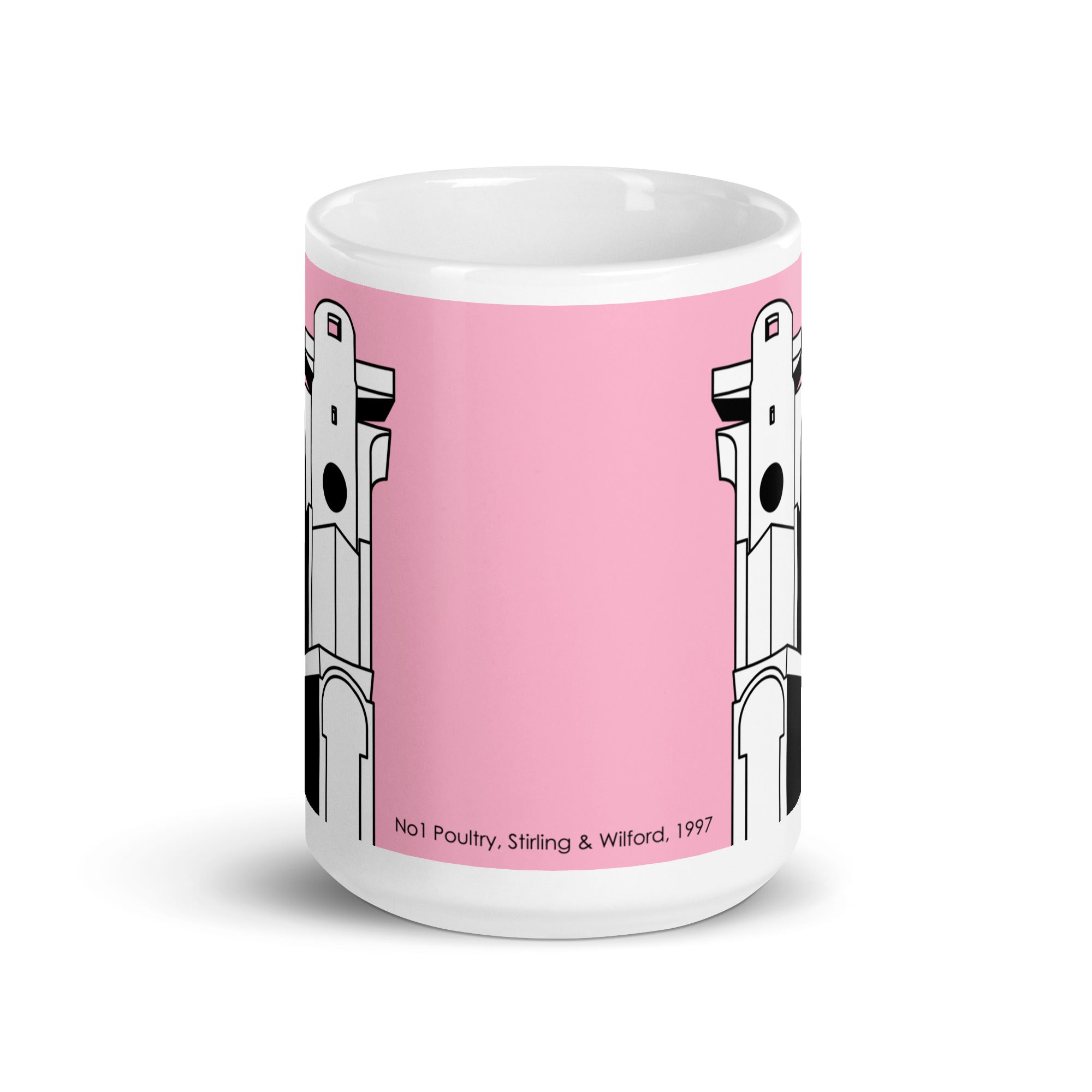 Number One Poultry Pink Mugs