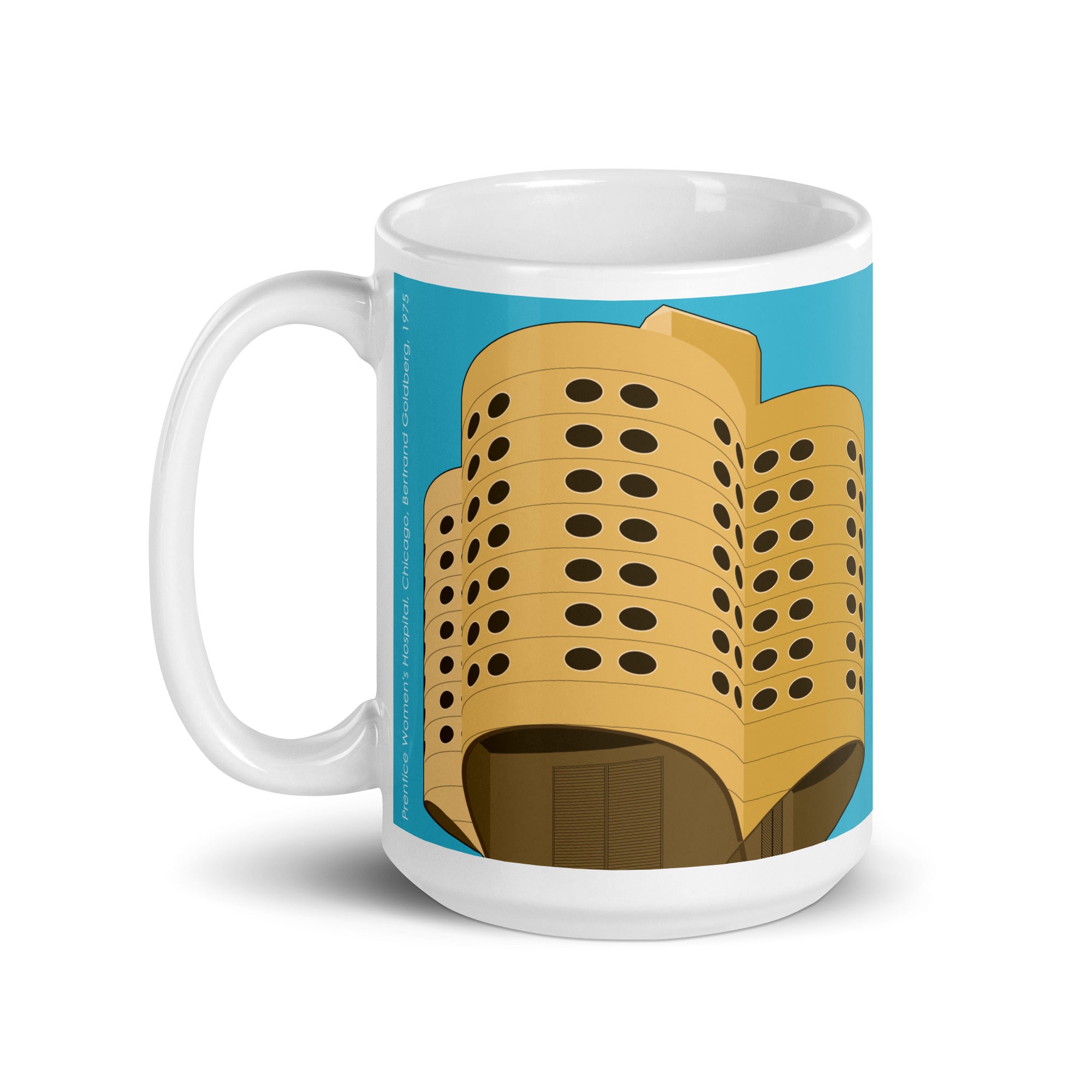 Prentice Women's Hospital Colour Illustration Mugs
