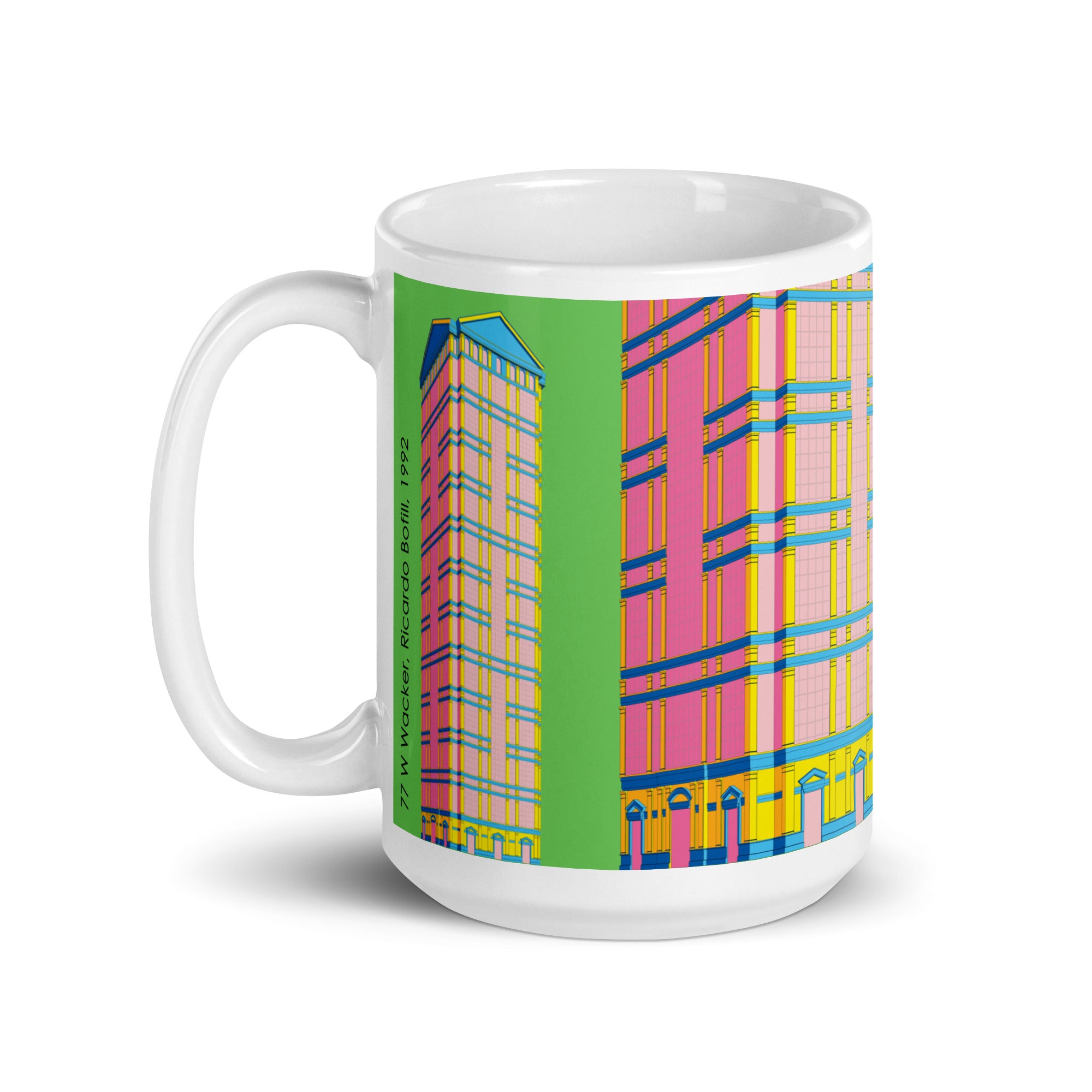77 West Wacker Colour Illustration Mug