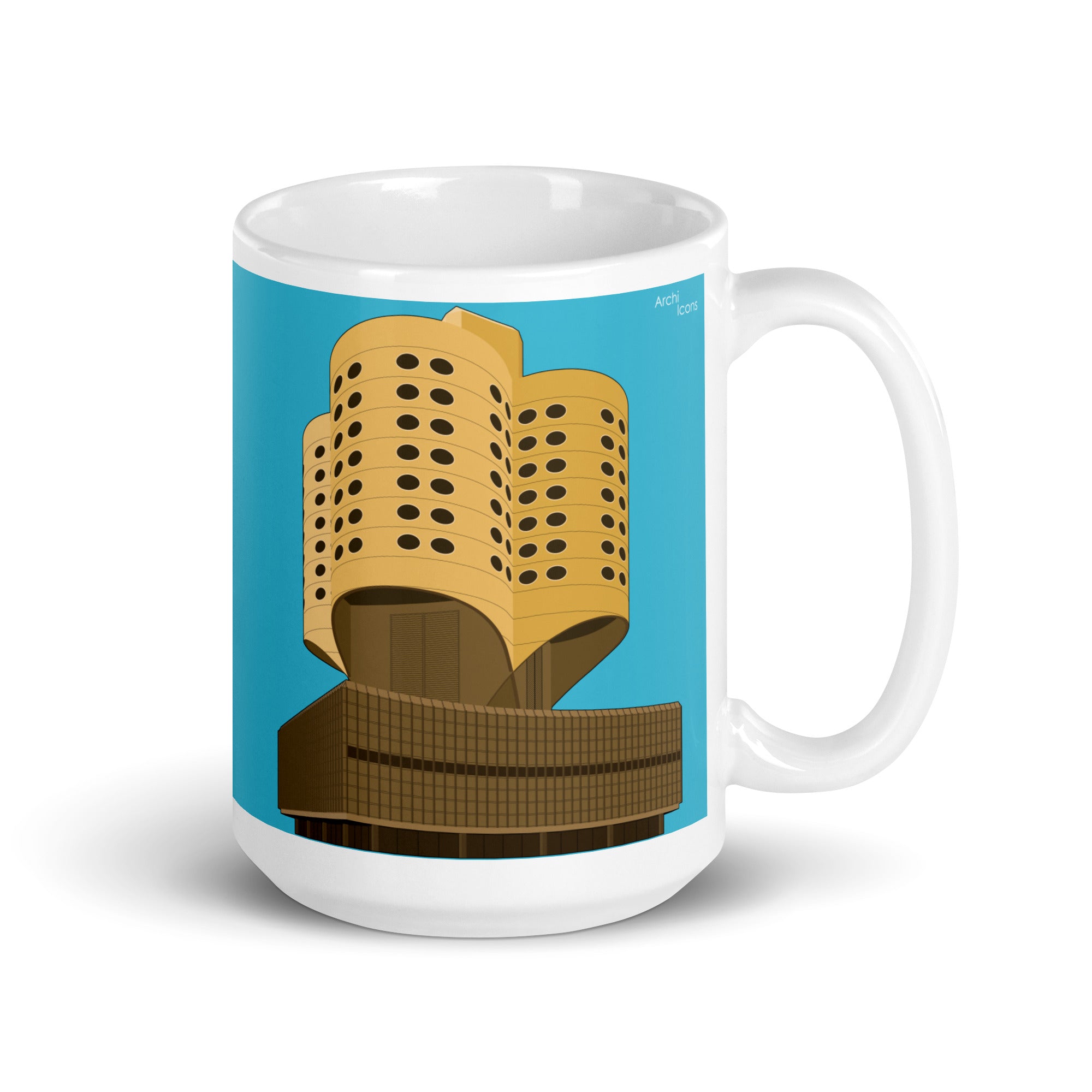 Prentice Women's Hospital Colour Illustration Mugs