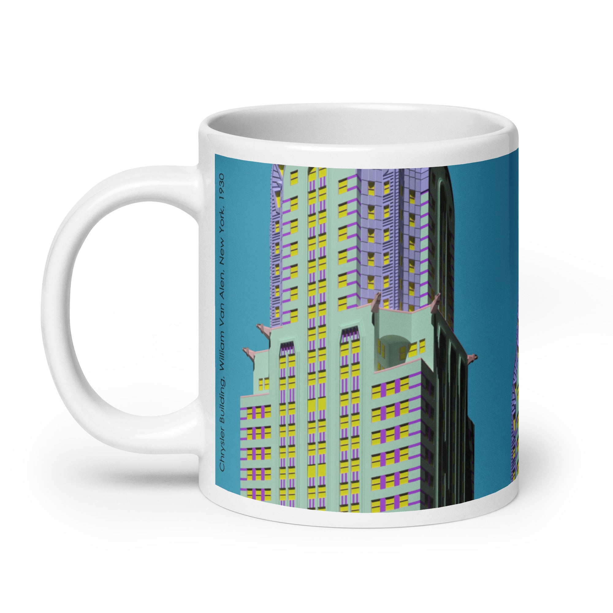 Chrysler Building Colour Mugs