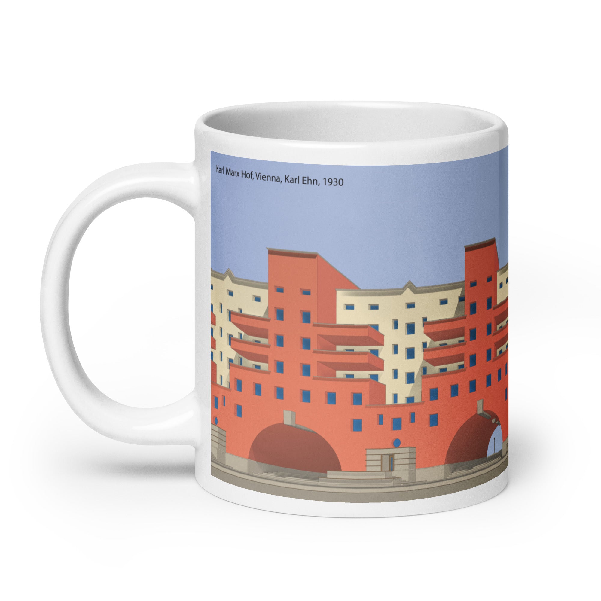 Karl Marx Hof Colour Mugs