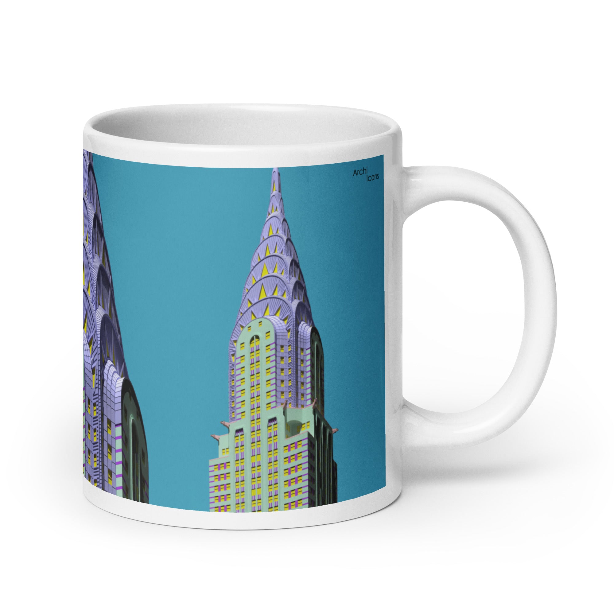 Chrysler Building Colour Mugs