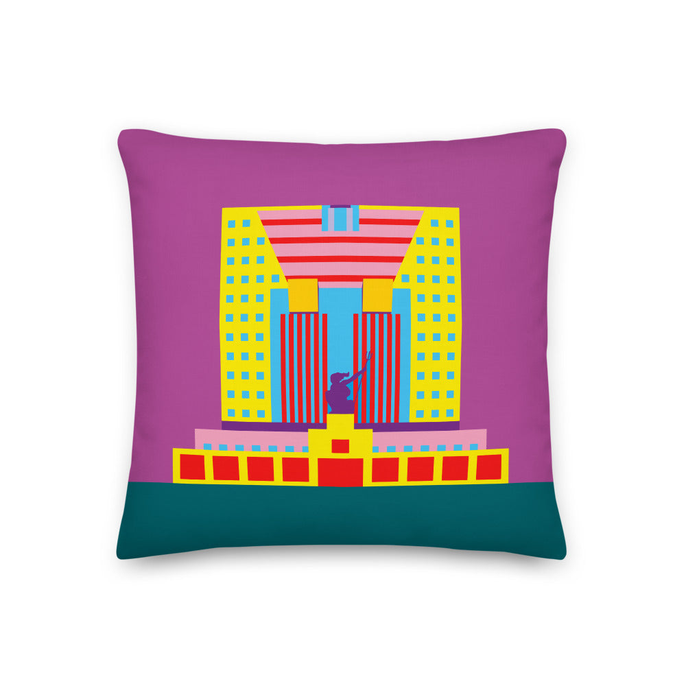 Portland Building Cushions