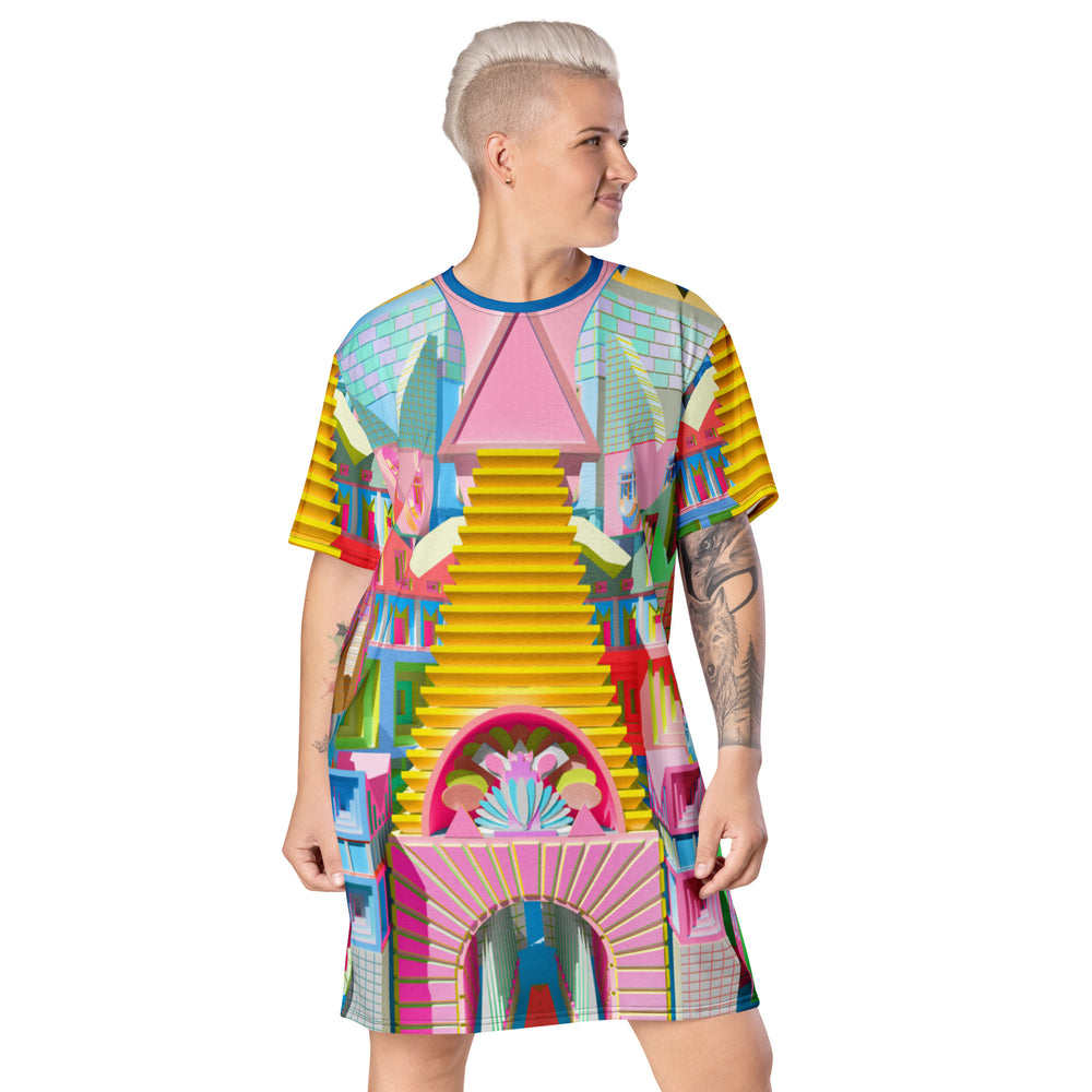 Temple of Pride T-shirt Dress