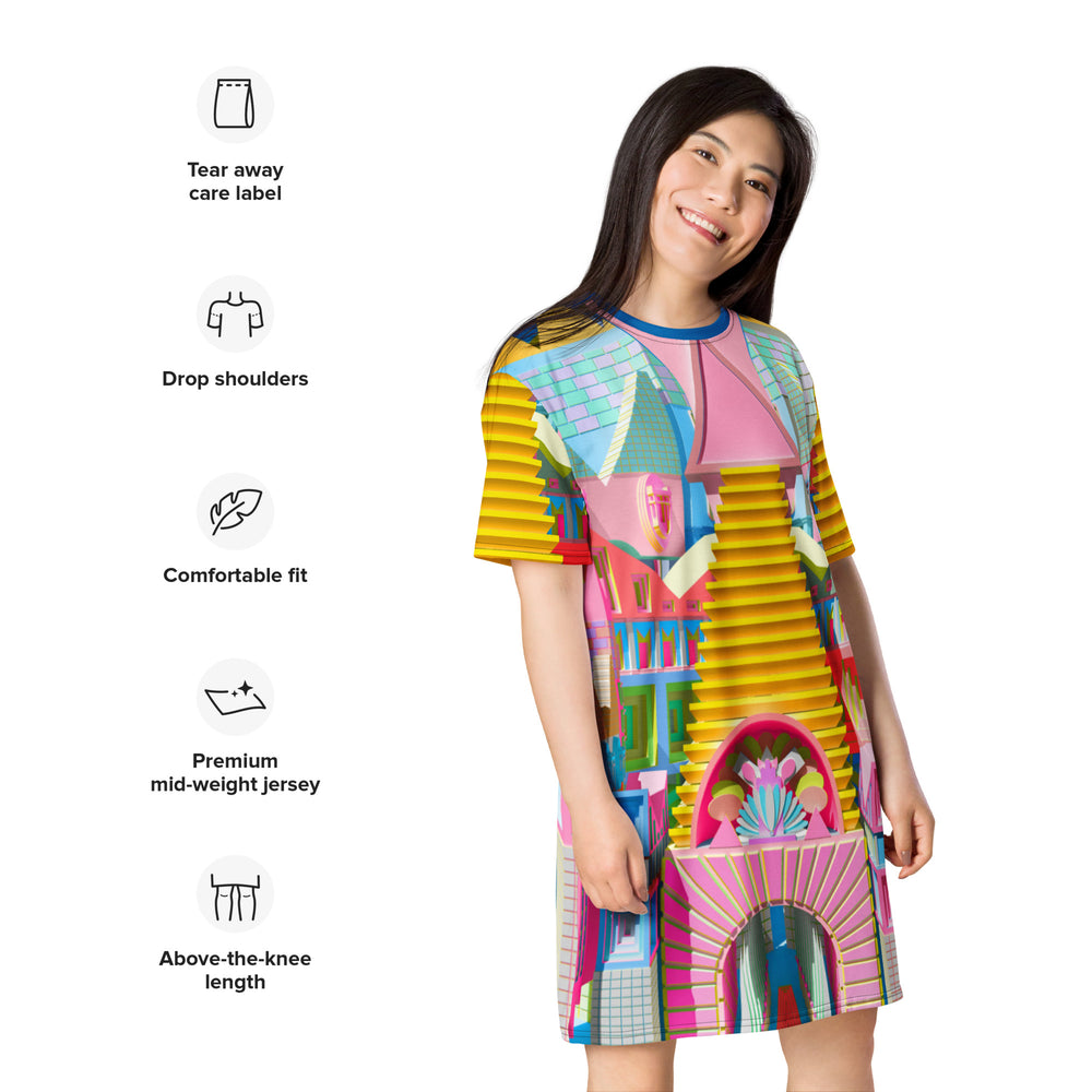 Temple of Pride T-shirt Dress
