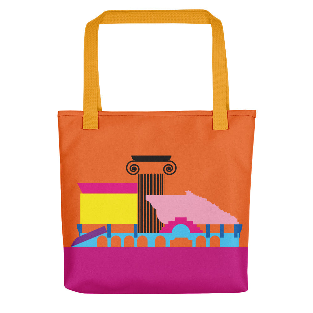 M2 Building Tote Bags