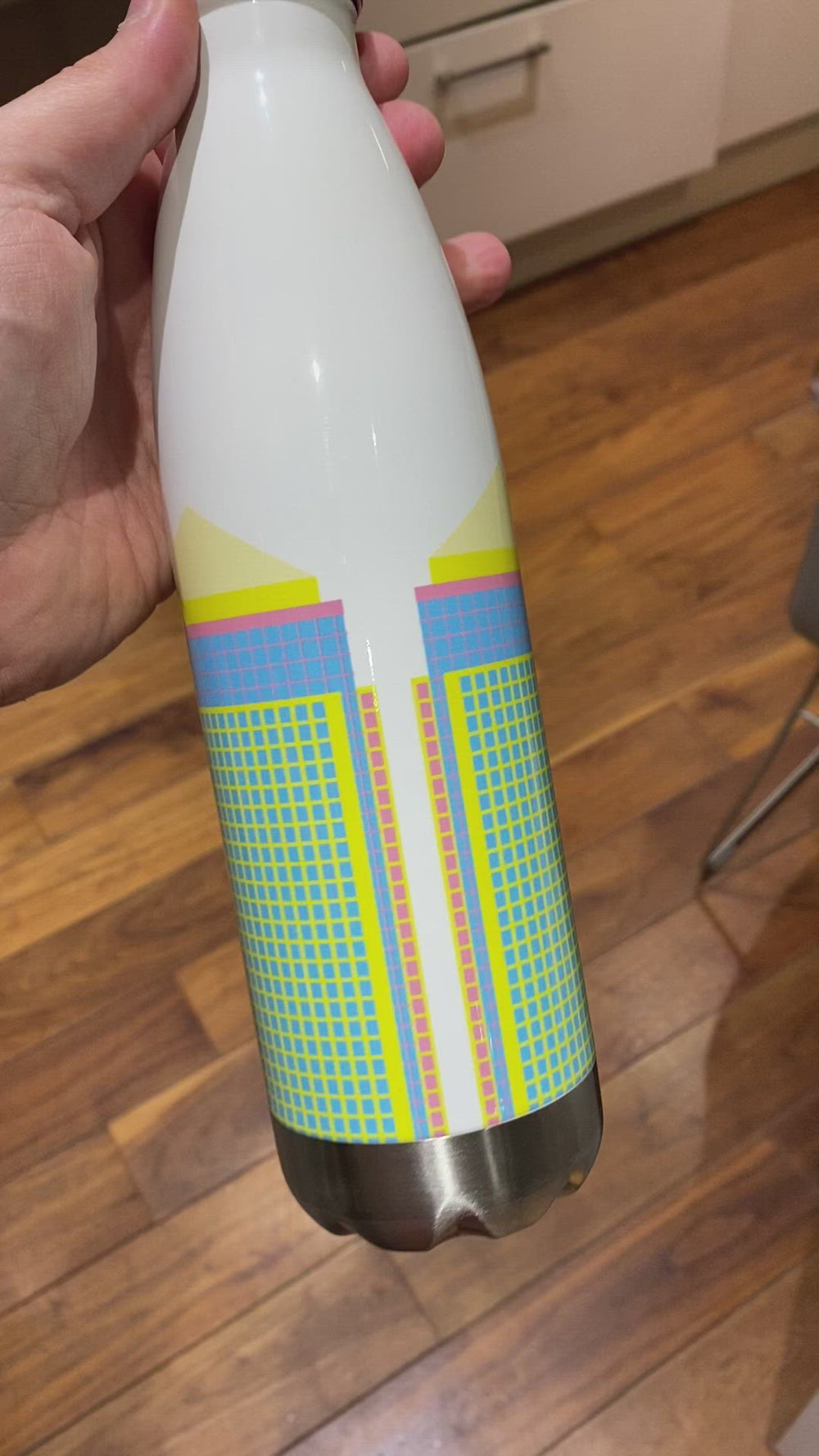 One Canada Square (Canary Wharf) Stainless Steel Water Bottle