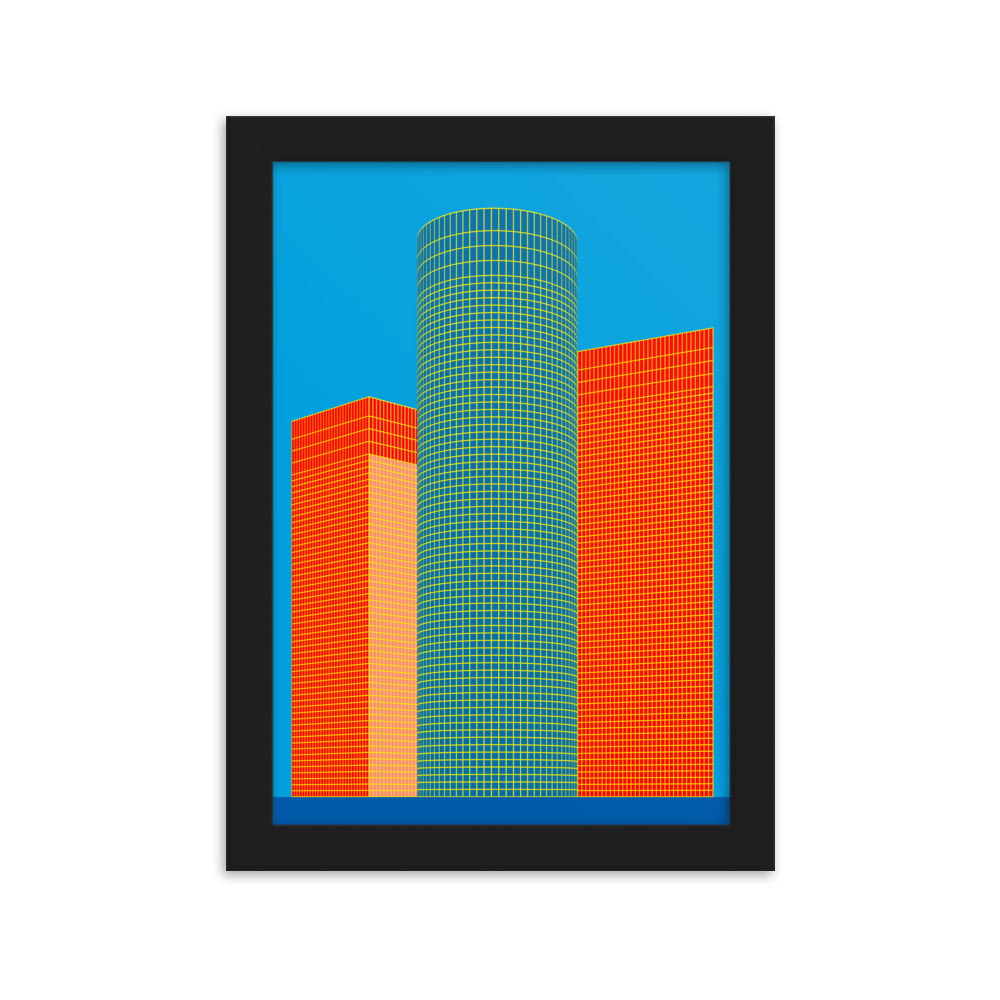 Azrieli Center Framed Print