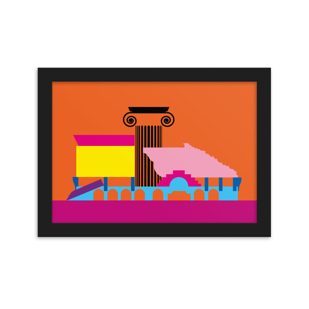 M2 Building Framed Print
