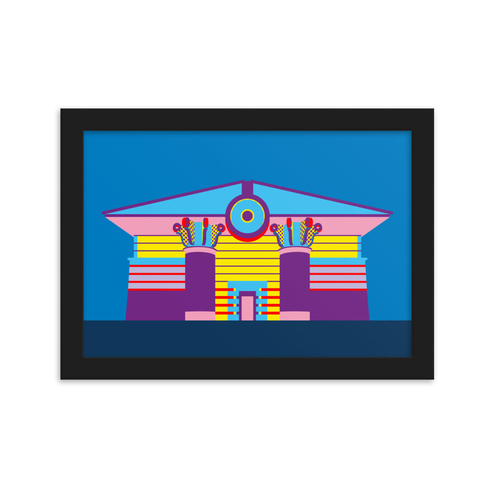 The Isle of Dogs Pumping Station (Temple of Storms) Framed Prints