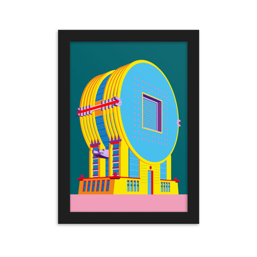 Fang Yuan Mansion Framed Print