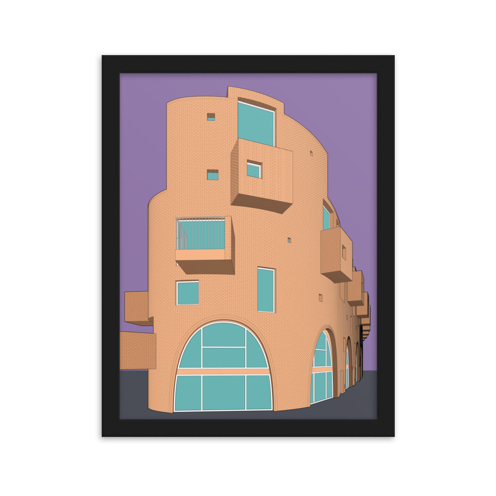 Beechwood / Edgewood Mews Framed Print