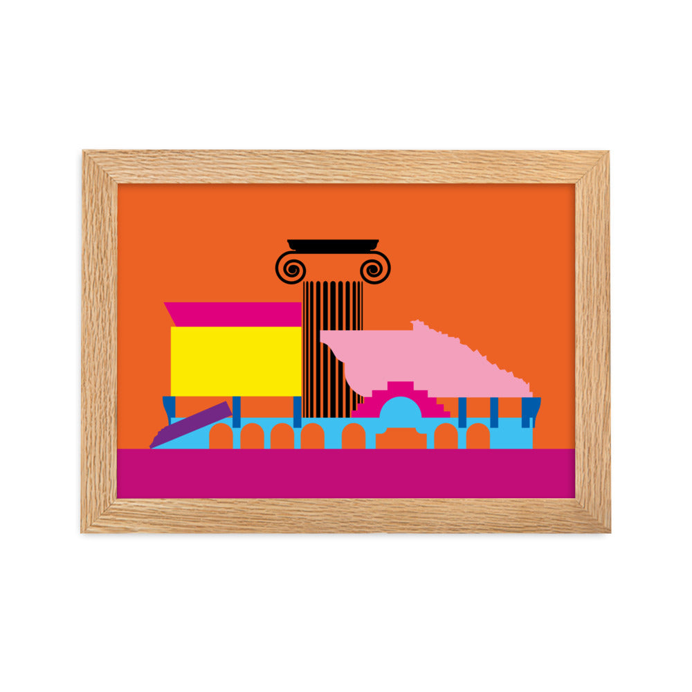 M2 Building Framed Print