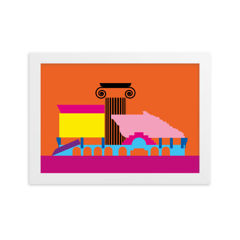 M2 Building Framed Print