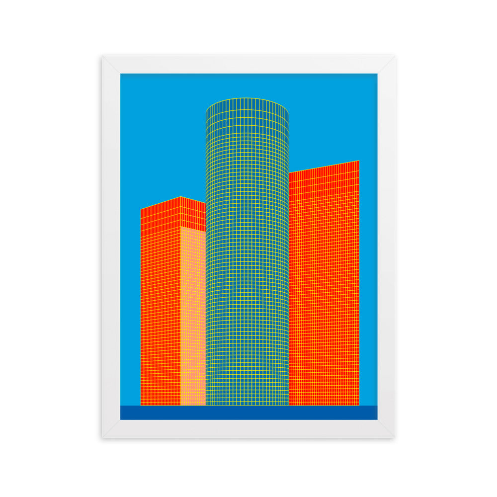 Azrieli Center Framed Print