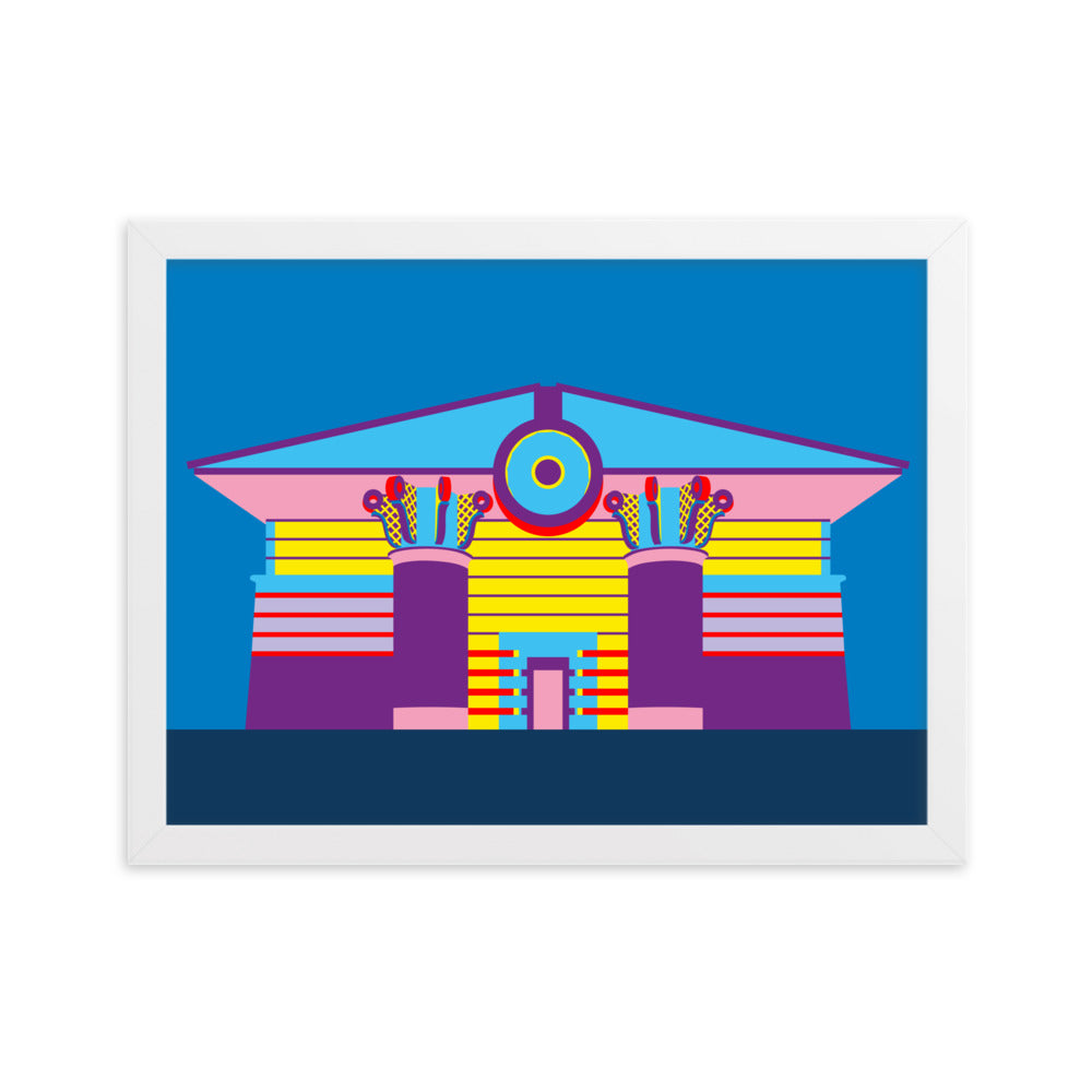 The Isle of Dogs Pumping Station (Temple of Storms) Framed Prints