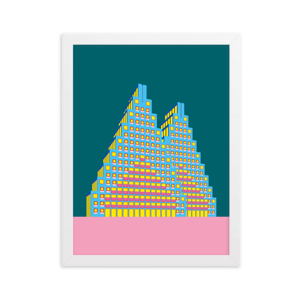 De Piramide Framed Print