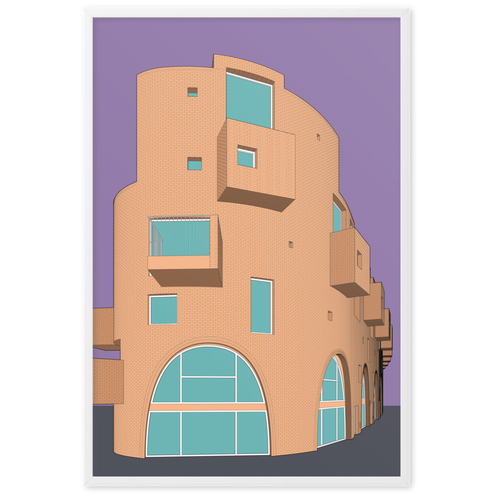 Beechwood / Edgewood Mews Framed Print