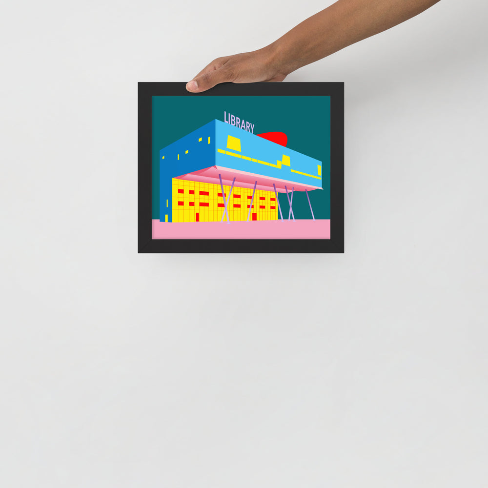 Peckham Library Framed Prints