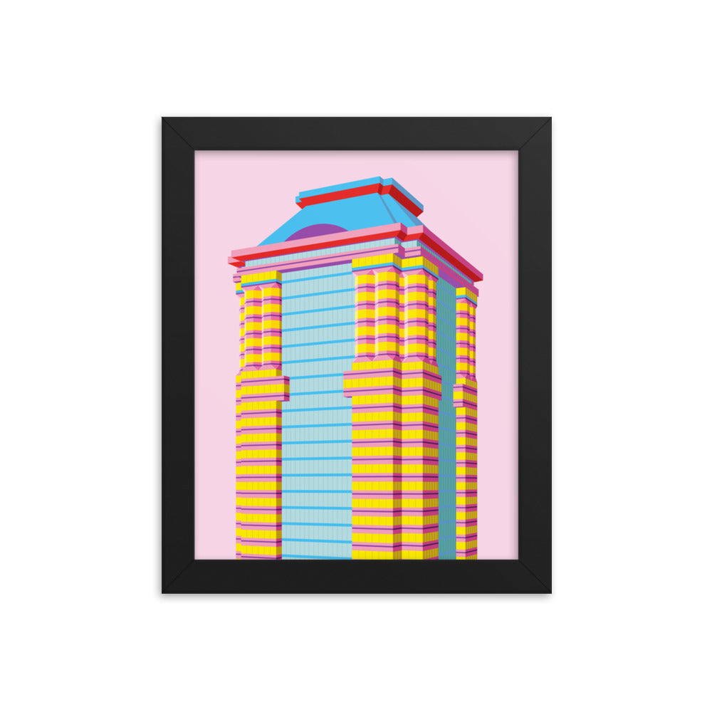 60 Wall Street Framed Prints