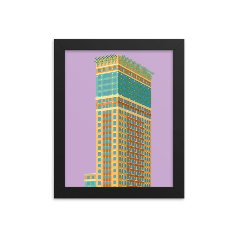 Carnegie Hall Tower Framed Prints