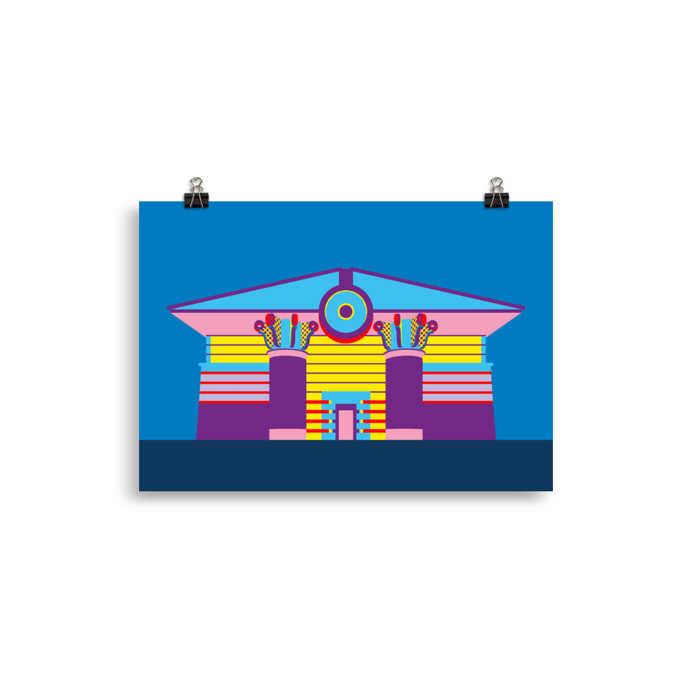 The Isle of Dogs Pumping Station (Temple of Storms) Posters