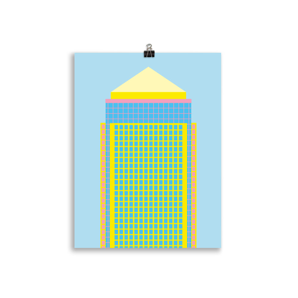 One Canada Square Posters