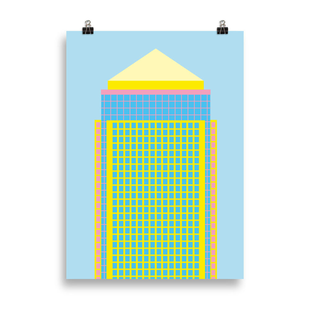 One Canada Square Posters