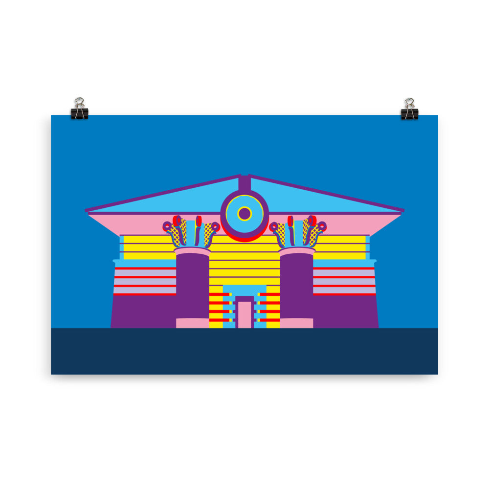 The Isle of Dogs Pumping Station (Temple of Storms) Posters