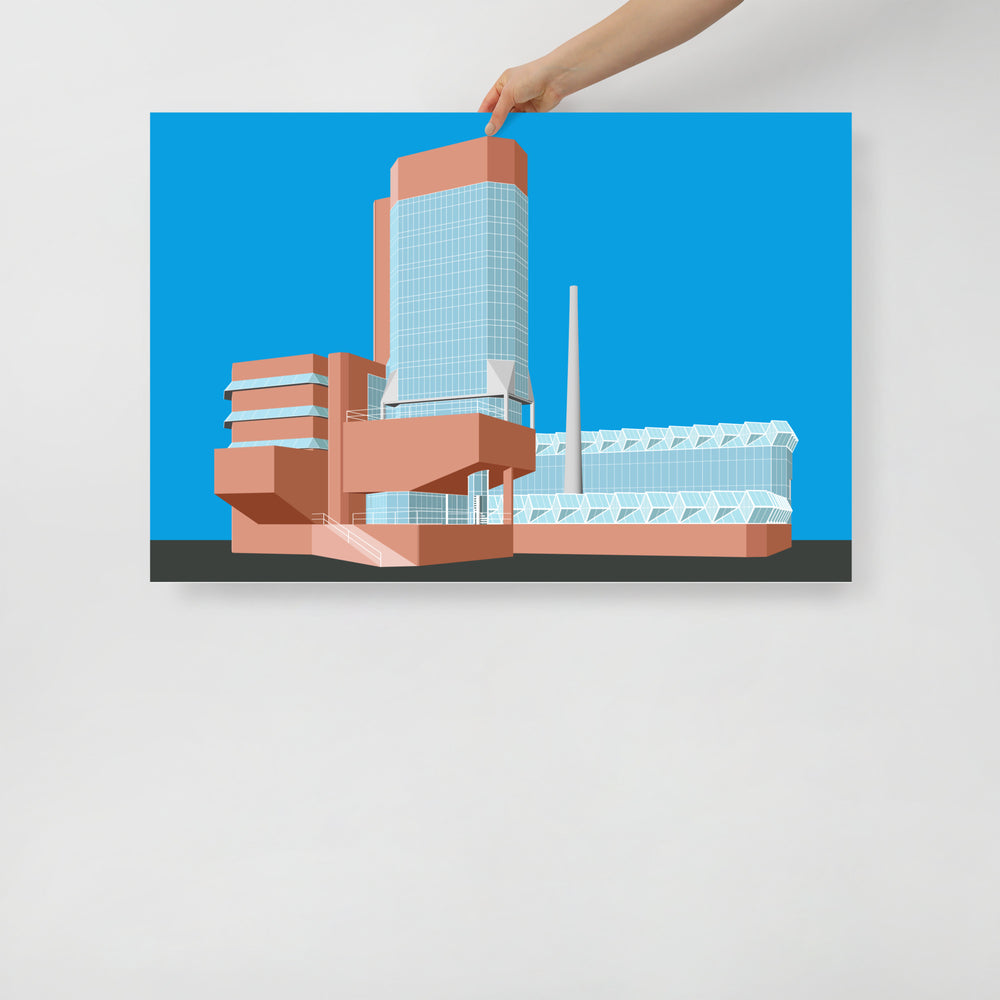University Of Leicester Engineering Building Posters