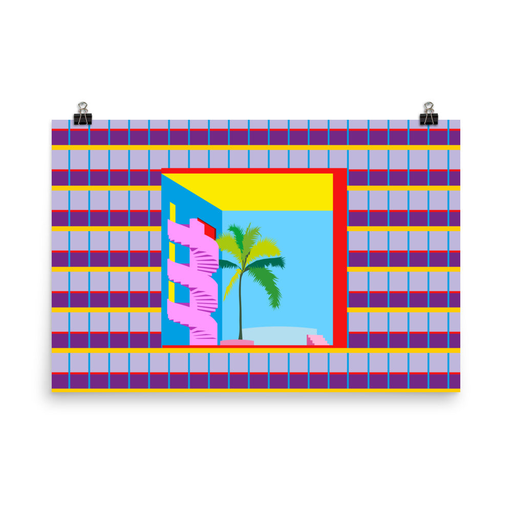 Atlantis Condominium Miami Posters