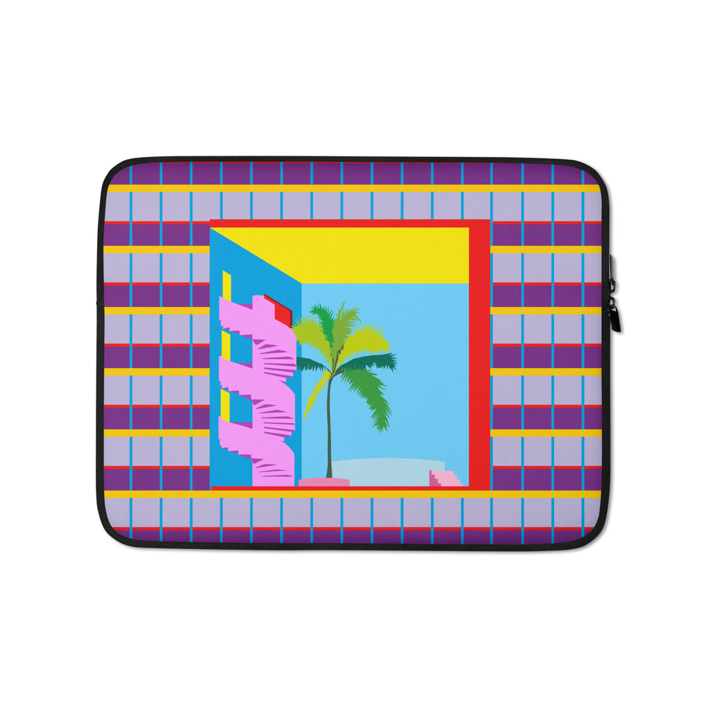 Atlantis Condominium Miami Laptop Sleeves