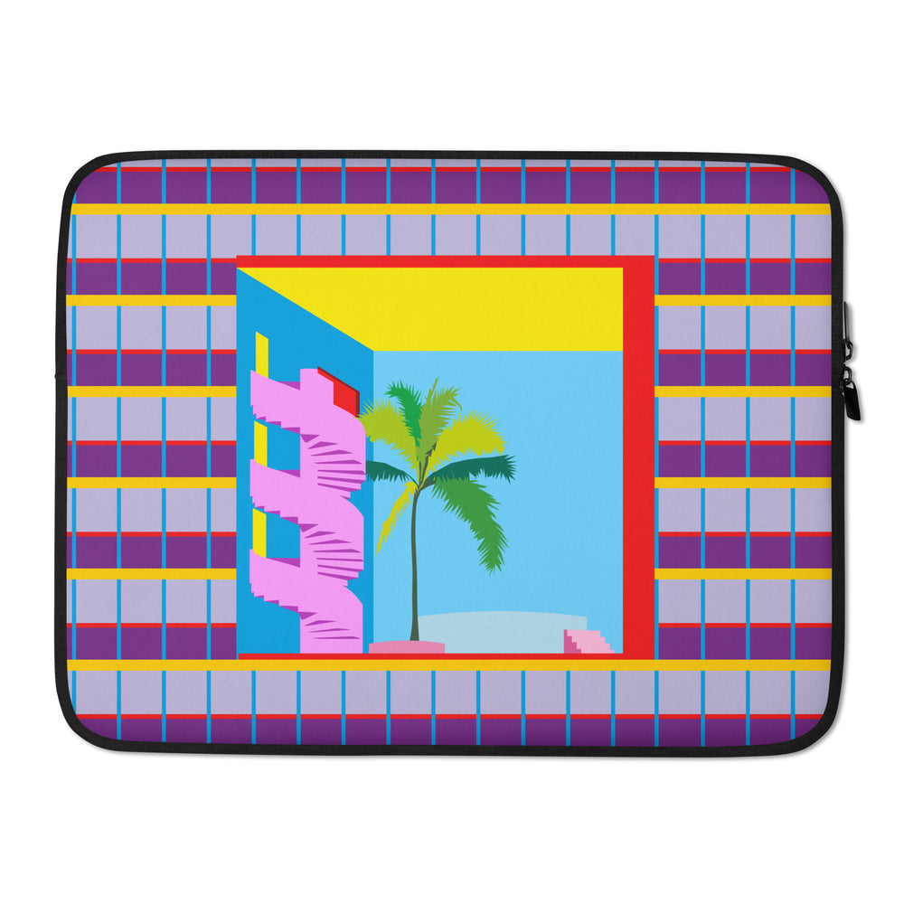 Atlantis Condominium Miami Laptop Sleeves