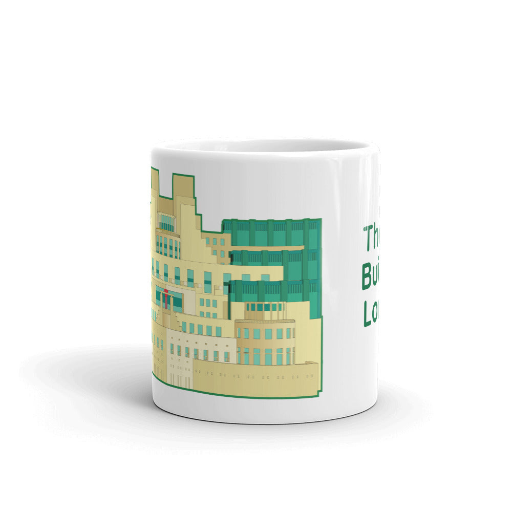 "The MI6 Building" Mugs