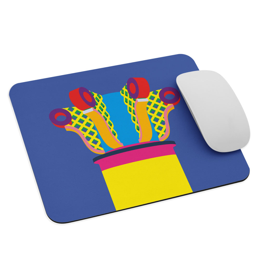 The Isle Of Dogs Pumping Station Column Capital Mouse Pad