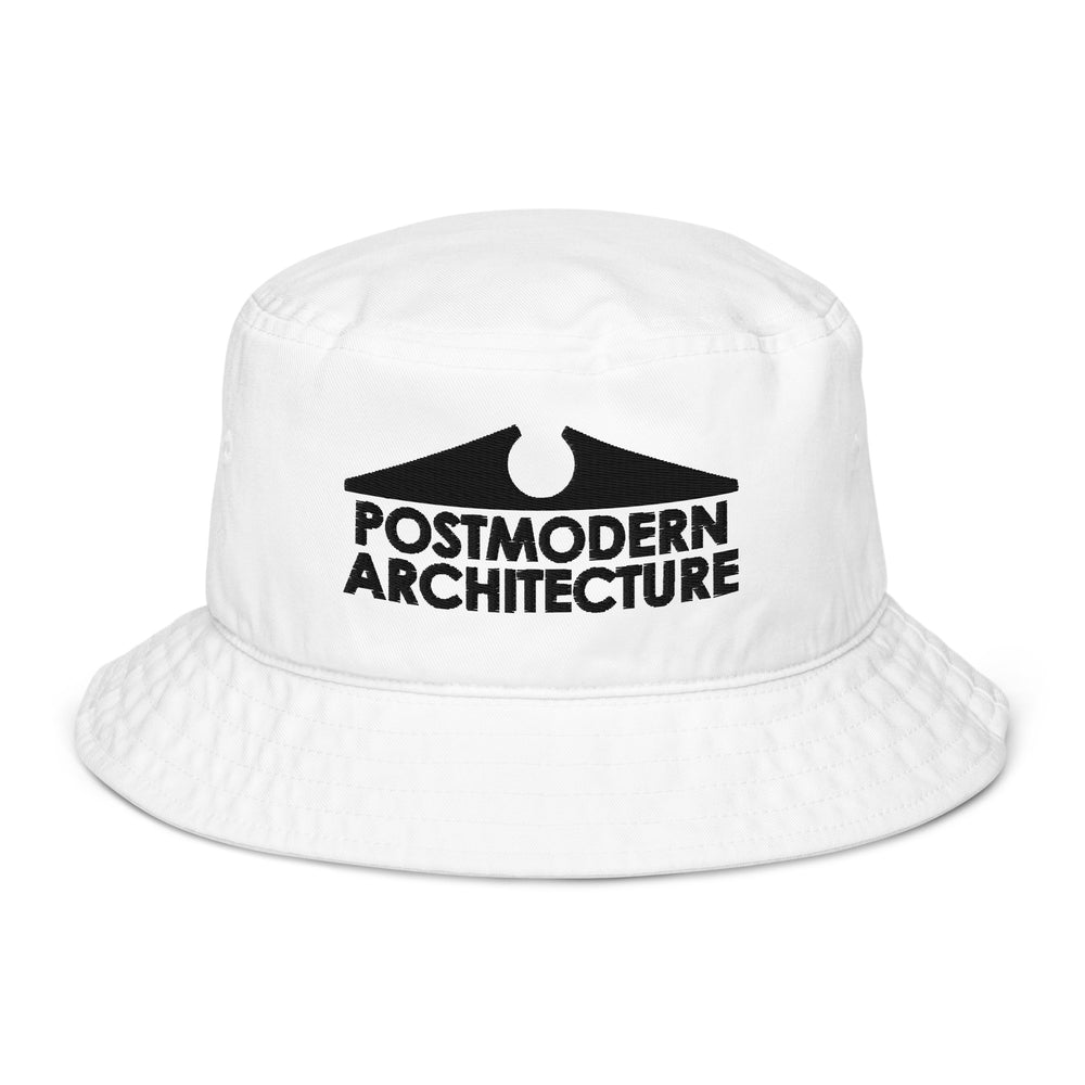 Postmodern Architecture Organic Bucket Hat