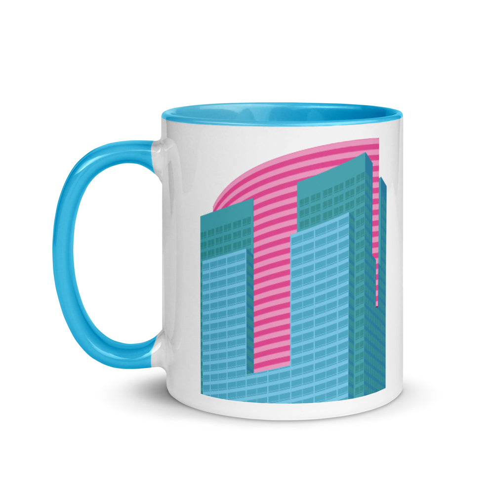 Gas Company Tower Yellow or Blue Mugs