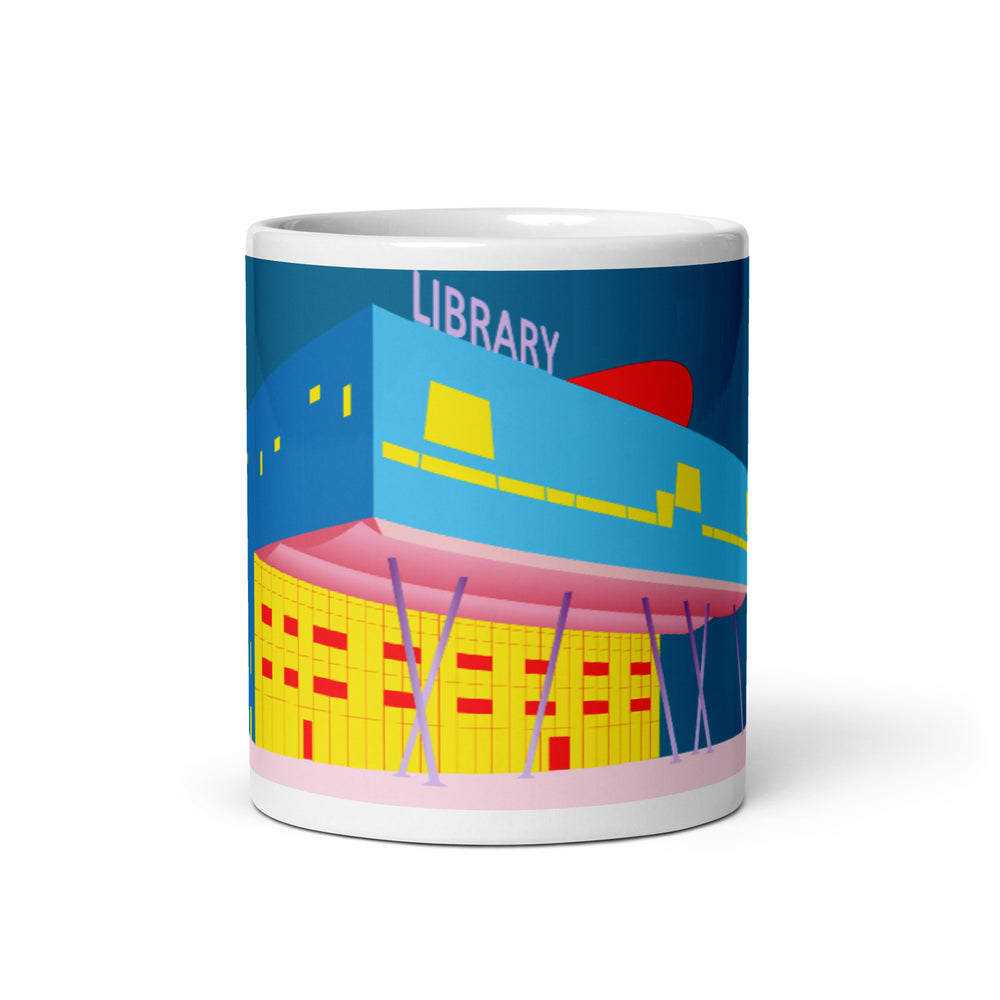 Peckham Library Colour Illustration Mugs