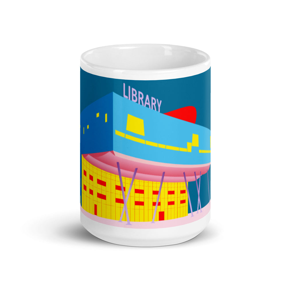 Peckham Library Colour Illustration Mugs