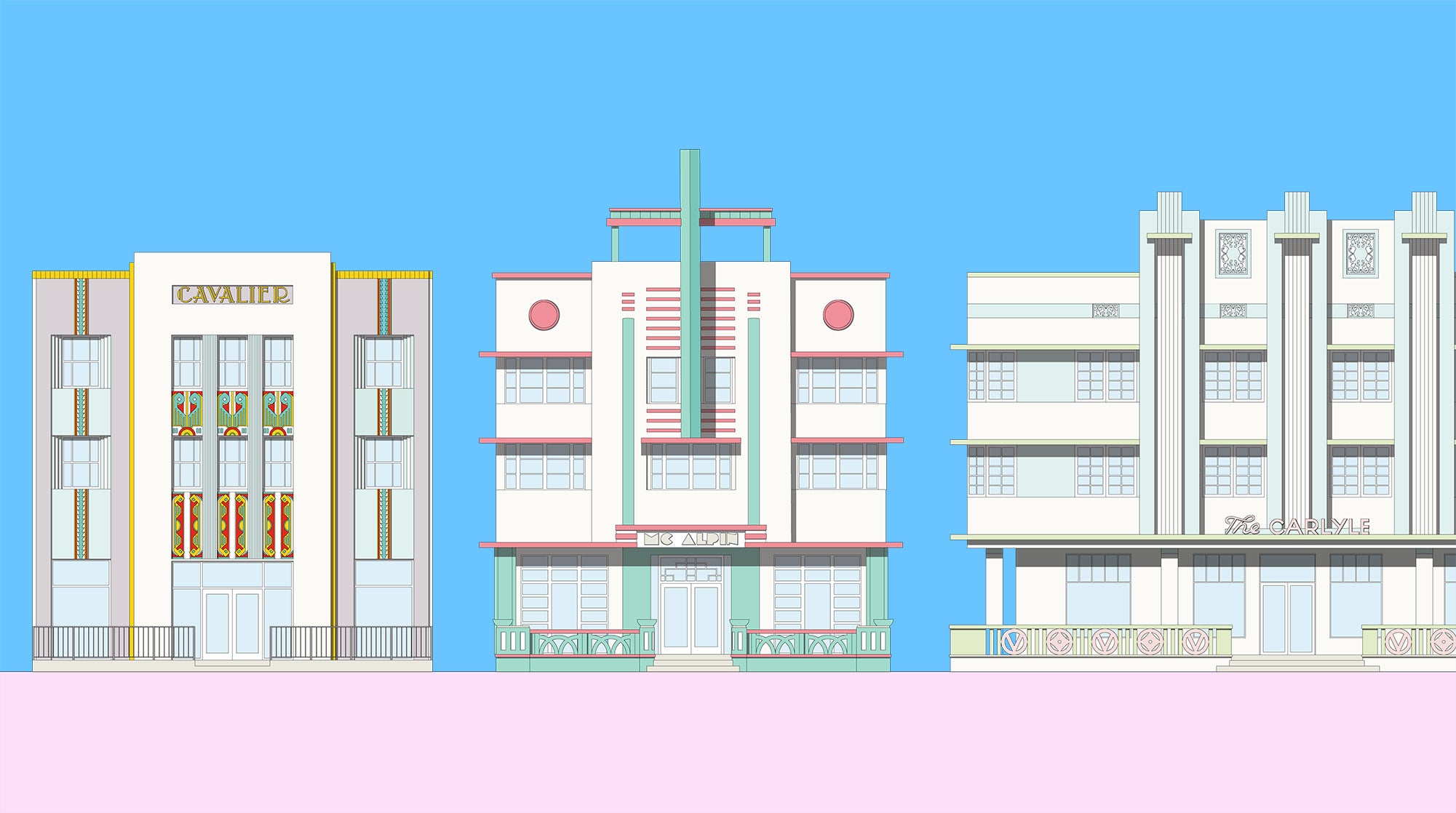 Ocean Drive, Miami Beach Collection