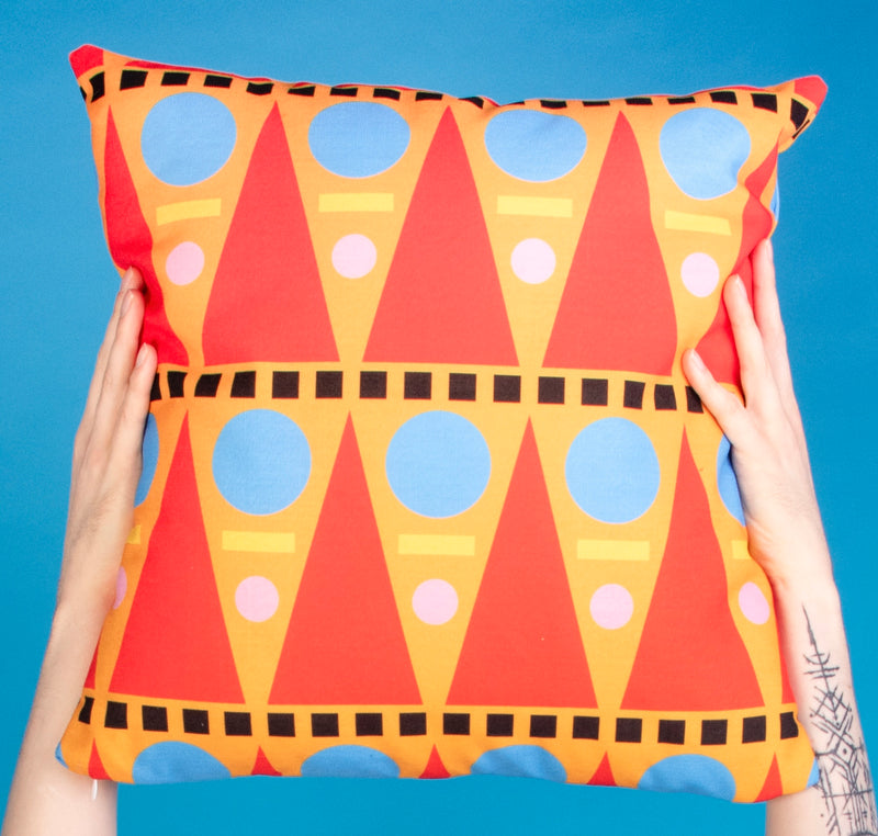 "Bakerloo Boogie Woogie" Ochre Cushions