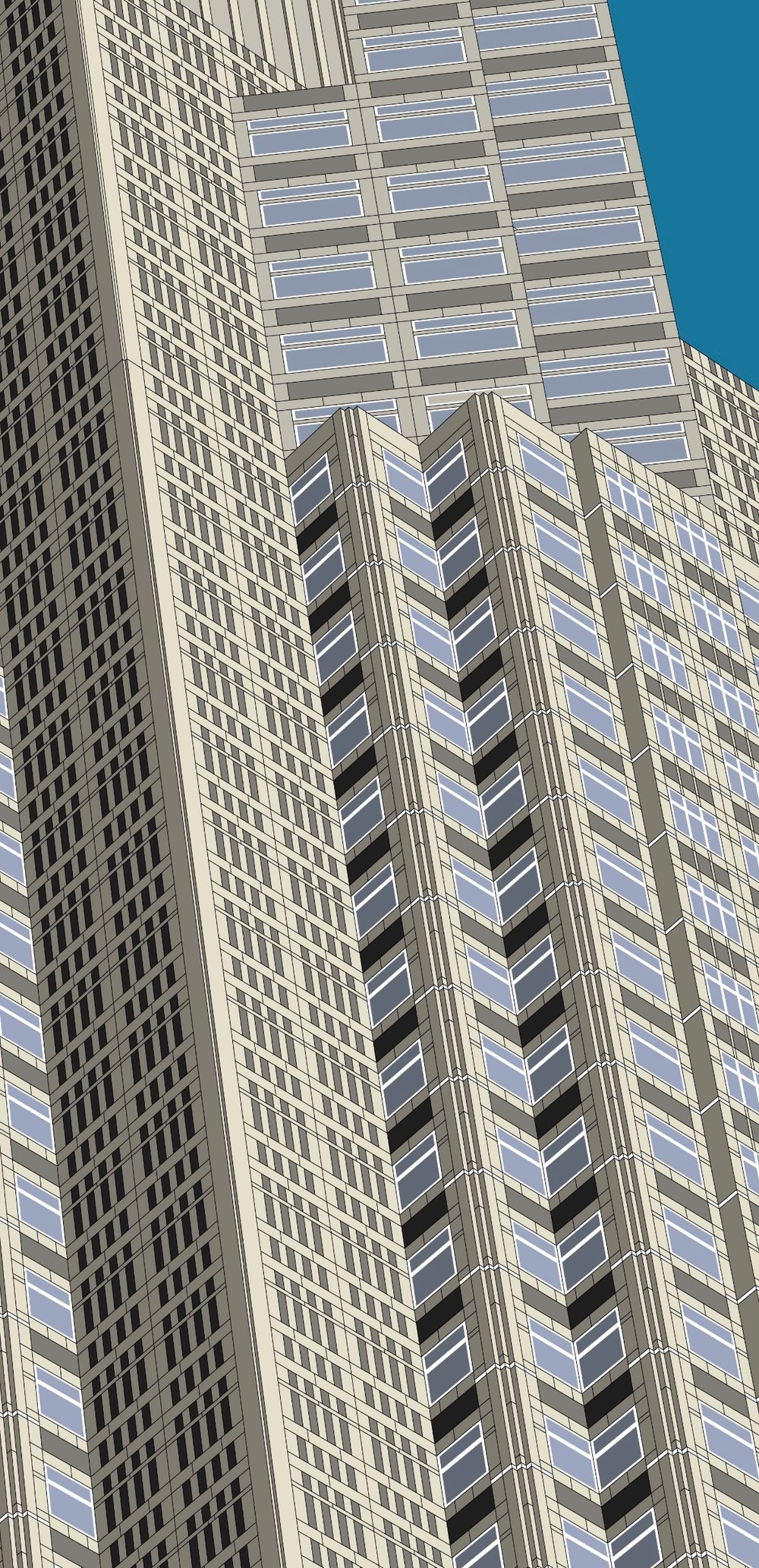 Tokyo Metropolitan Government Building No1 Framed Prints