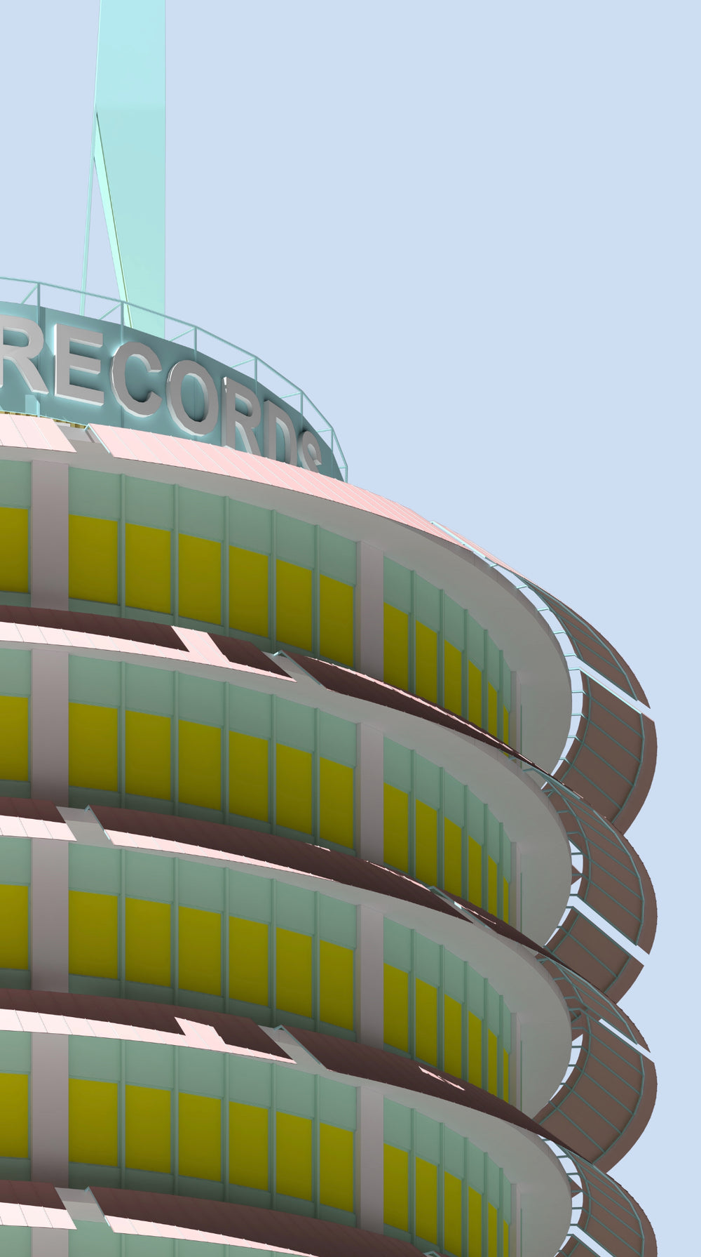 Capitol Records Building Posters