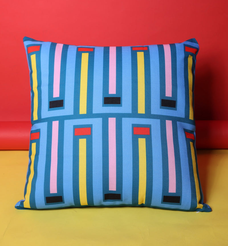 "Waterloo & City Dittie" Rich Teal Cushions
